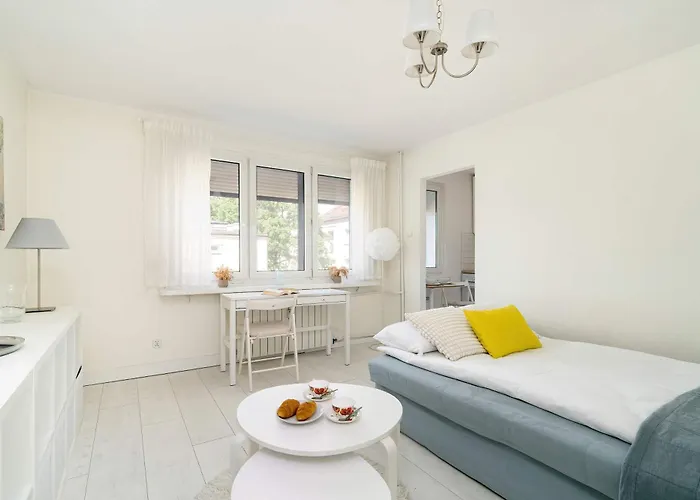 公寓 Grochowska Bright With Desk By Renters