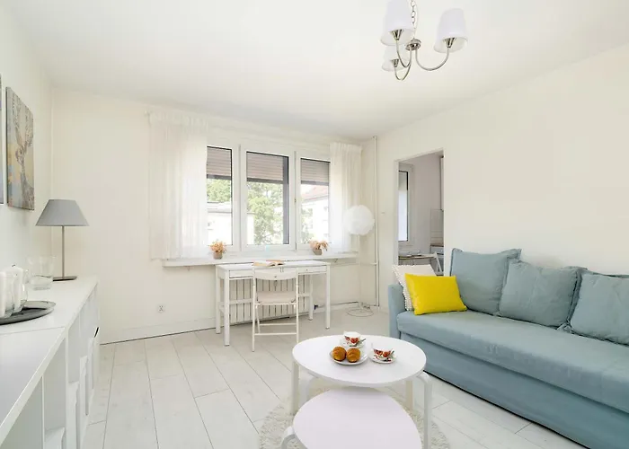 公寓 Grochowska Bright With Desk By Renters *