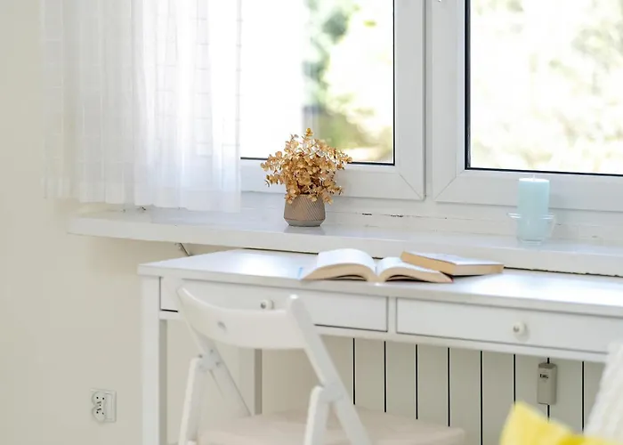 Daire Grochowska Bright With Desk By Renters Poznan